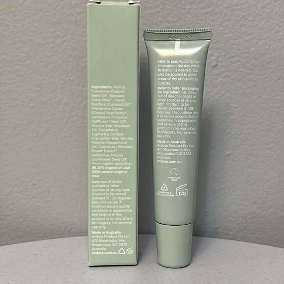 🌟 Endota Organics Hydrating Lip Balm - Picture 2 of 5